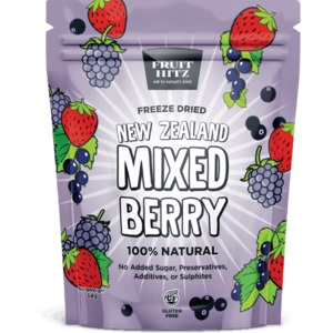 Freeze-Dried NZ Mixed Berry, 34g