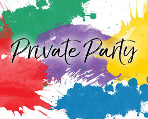 Private Paint Party - Friday 21 July, 1pm