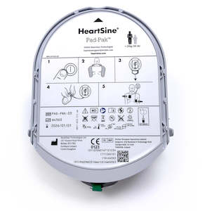Aed Electrode Pads: HeartSine Samaritan Pad-Pak replacement adult electrode pads / battery set