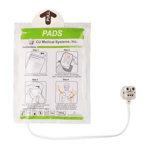 Aed Electrode Pads: CU Medical iPad SP-1 replacement adult electrode pads