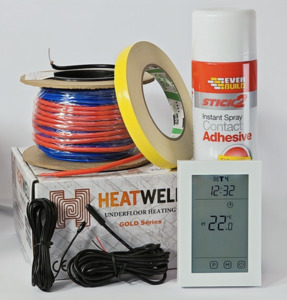 650W Gold Series Underfloor Heating Kit Heatwell NZ