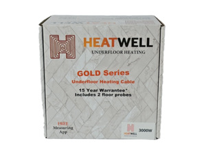 Products: 3000W Underfloor Heating Cable Gold Series Heatwell NZ
