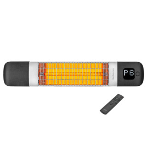 LUXEVA PRO - 1200W Wall Mounted InfraRed Carbon Heater with Remote Control