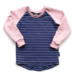 Products: Navy Striped Crew - Size 2