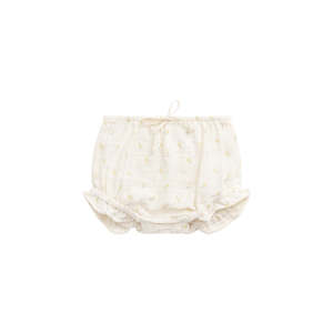 Baby: Organic Cotton Muslin Frill Bloomer