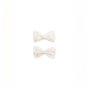 Organic Cotton Noelle 2pk Bow