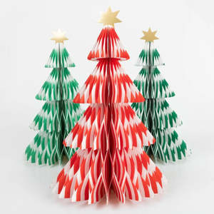 Meri Meri: Stripe 3D Paper Trees