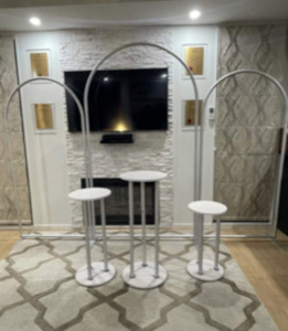 Products: 3 Piece Heavy Duty Arch Set with Plinths