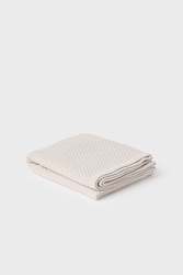 Basket Weave Merino Baby Blankets: Oatmeal Baby Blanket - Basketweave 100% Merino
