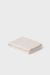 Vintage Inspired Merino Baby Blankets: Vintage Baby Blanket in Oatmeal - 100% Merino