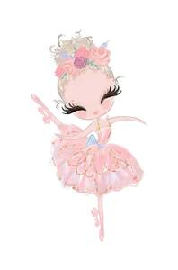 Home Decors: Dancing Girl Canvas (Unframed)