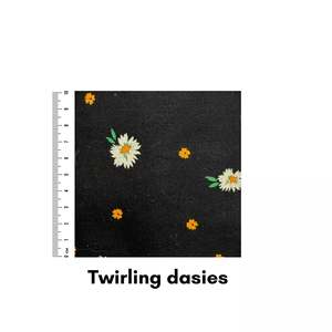 Twirling dasies