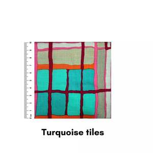 Turquoise tiles