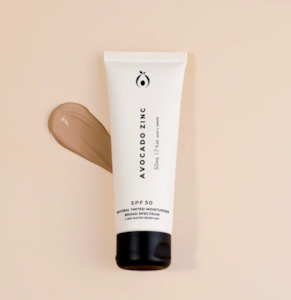 Skincare: SPF 50 Natural Tinted Moisturiser - Medium Dark