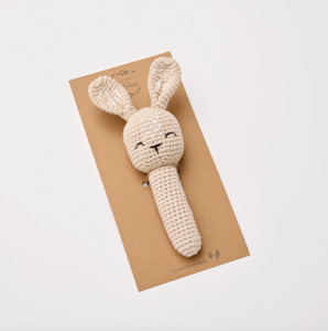 Little Darlings: Crochet Bunny Rattle