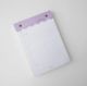 Curved Notepad - Lilac
