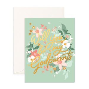 Will You Be My Godparents Card