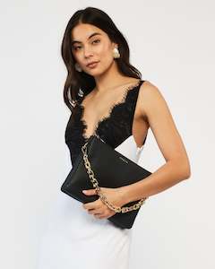 Matilda Crossbody Black + Chain