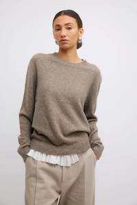 Gregory: Freddie Jumper - Tobacco with ruffle trim