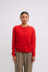 Gregory: Farrah Knit Cardi - Lipstick Red