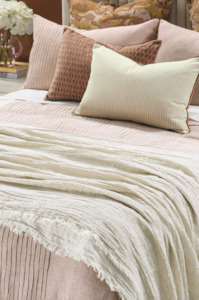 Leggera Oatmeal Linen Blanket