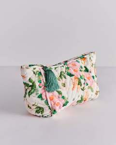 Sunday Stroll Velvet Toiletry Bag