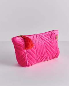 Storage: Me And You Velvet Toiletry Bag