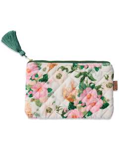 Storage: Sunday Stroll Velvet Cosmetic Purse