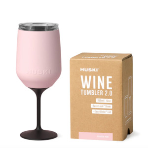 Huski: Wine Tumbler 2.0 - Powder Pink