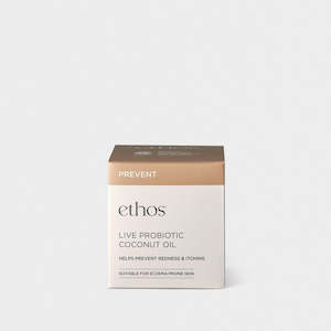 Ethos: Live Probiotic Coconut Oil - Prevent - For Redness & Itching