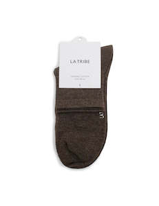 Socks: Essential Sock - Brown