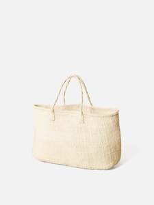 Sisal Oval Basket - Cream