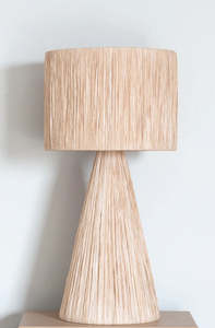 Furniture: Baleno Table Lamp - Blush