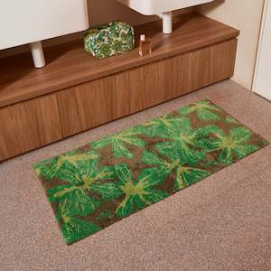 Mave Khaki Long Bath Mat