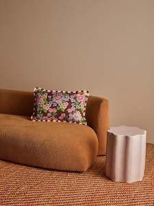 Buttercup Brown Cushion + Inner 60x40
