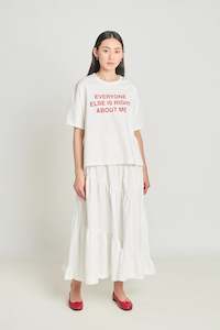 Womens Clothing: Miracle Whip Skirt - White