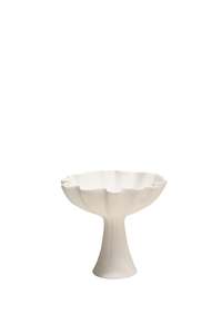 Decorative: Ruffle Pedestal Dish