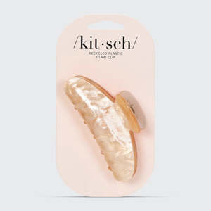 Kitsch - Marble Claw Clip - Blonde