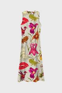 Womens Clothing: Cotton Silk Colour Me Dress Wonderland