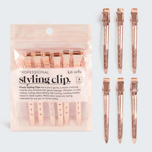Kitsch - Rose Gold Styling Hair Clips