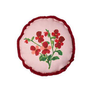 Bedding: Mini Viola Round Cushion
