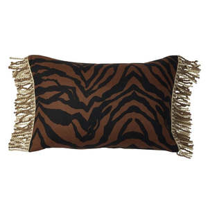 Bedding: Zebra Chocolate 60 x 40 cushion