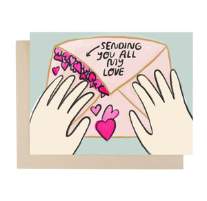 Cards: Sending You All My Love Card