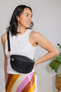 handbags: Scarlett Sling Bag - Black