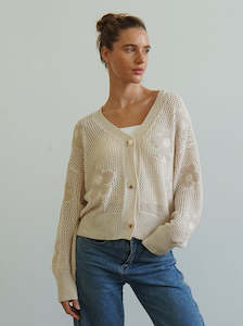 Danna Beige Cardigan