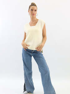 Luella Cream Vest