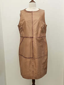 Preloved: RINO & PELLE Size XL Leather Dress