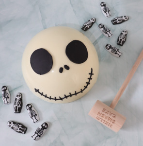 Jack Skellington Smash Cake