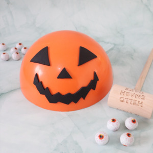 All Smash Cakes: Jack O Lantern Smash Cake