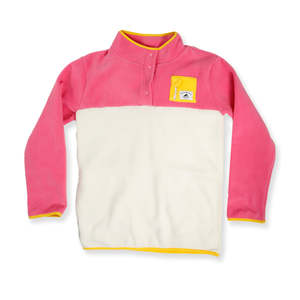 GIRLS ADVENTURE FLEECE – Pink Cream
